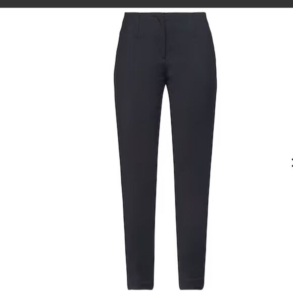 LES COPAINS Casual Slim Tapered Leg Pants In Black S - Picture 5 of 16